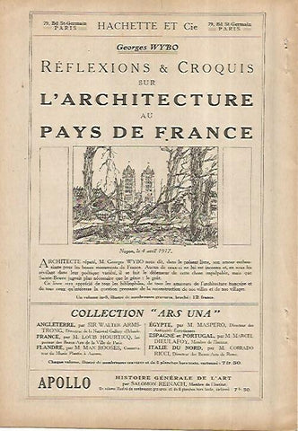 LAMINA 8352: Publicidad de L Architecture au pays de France