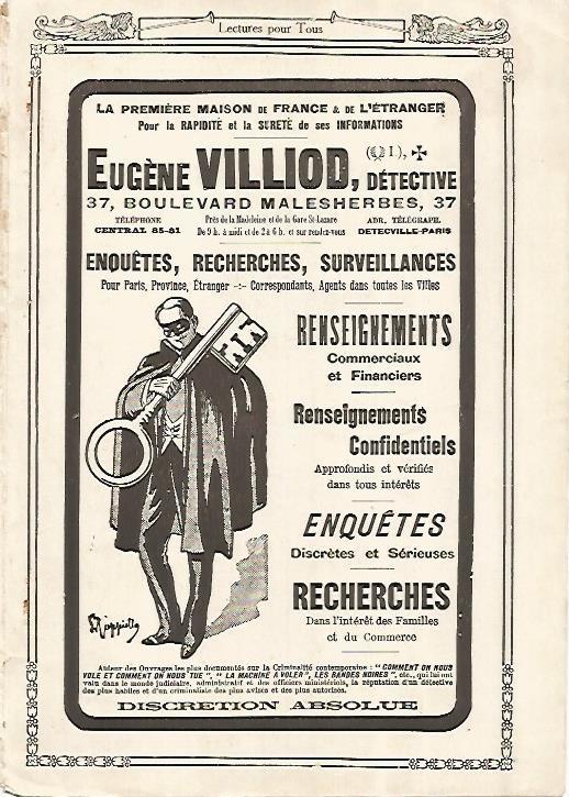 LAMINA 8354: Contraportada de Lectures 1 de mayo de 1918