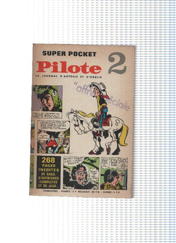 PILOTE SUPER POCKET, Le Journal d'Asterix et d'Obelix: Numero 02 (Dargaud 1968)
