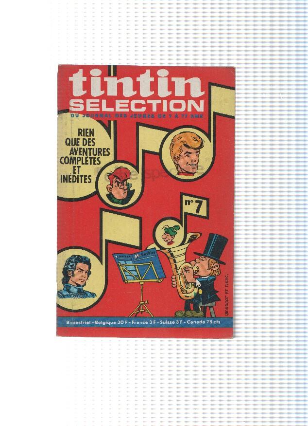 TINTIN SELECTION, Bimestrel: Numero 07 (Dargaud 1970)