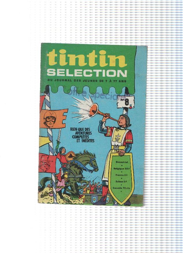 TINTIN SELECTION, Bimestrel: Numero 08 (Dargaud 1970)
