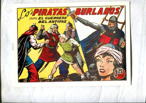 Facsimil: El Guerrero del Antifaz numero 113: Los piratas burlados