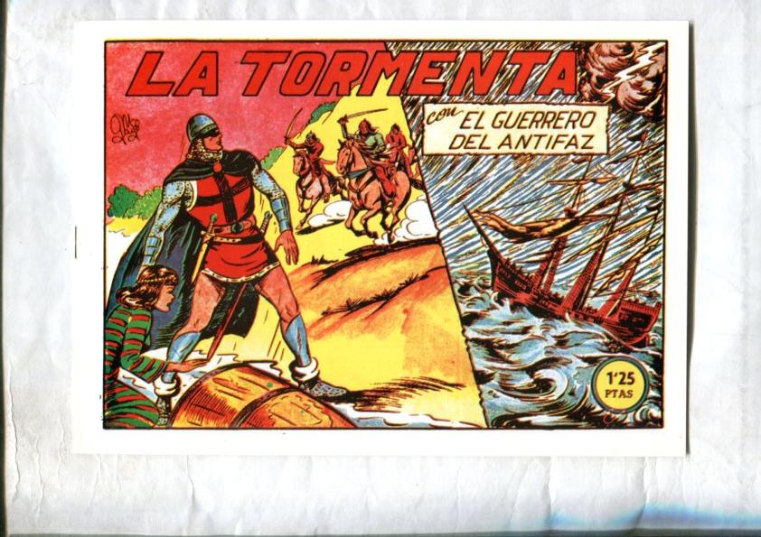 Facsimil: El Guerrero del Antifaz numero 148: La tormenta