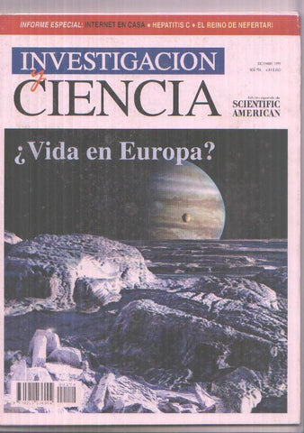 Investigacion y Ciencia numero 279: Vida en Europa