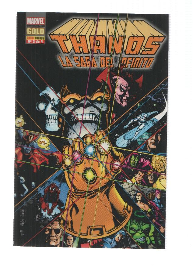 Marvel Gold: THANOS: LA SAGA DEL INFINITO: Numero 03 (Panini 2008)