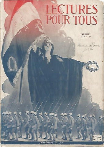 LAMINA 8355: Portada del Lectures pour tous 