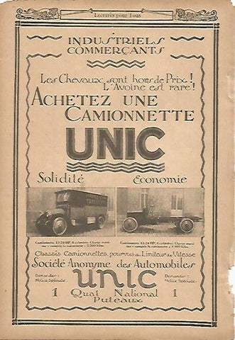 LAMINA 8357: Publicidad de Unic