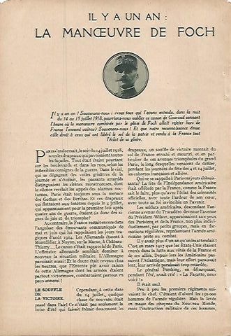 LAMINA 8359: La manceuvre de Foch