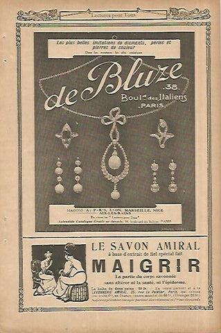 LAMINA 8450: Publicidad de De Bluze