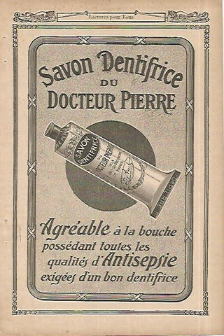 LAMINA 8451: Publicidad de Docteur Pierre