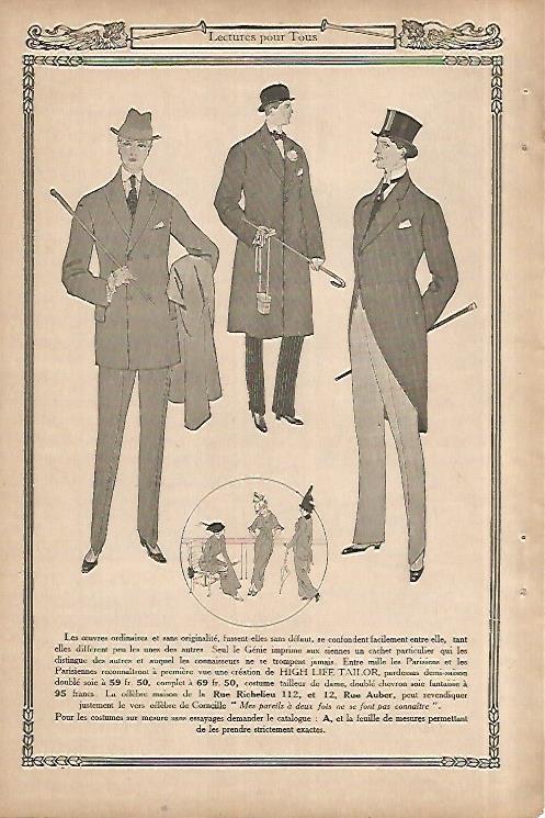 LAMINA 8452: Creaciones de High Life Tailor