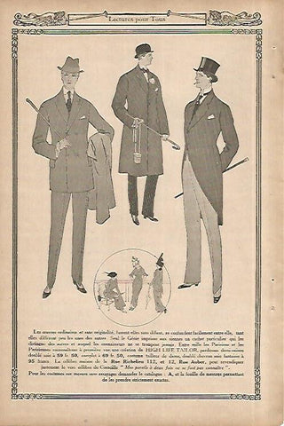 LAMINA 8452: Creaciones de High Life Tailor