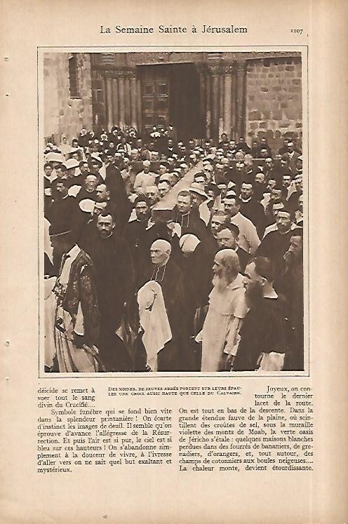 LAMINA 8456: Procesion en Jerusalen