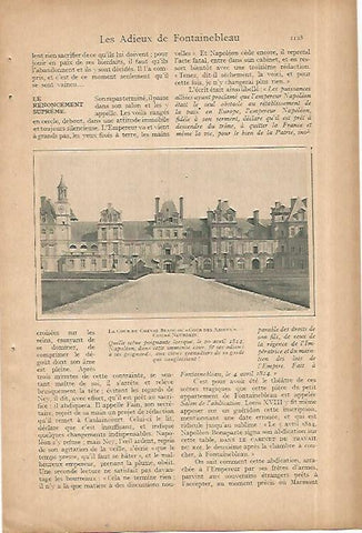 LAMINA 8464: Cour de Cheval Blanc