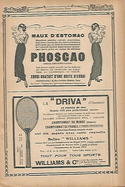 LAMINA 8486: publicidad de Phoscao y La Driva