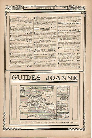 LAMINA 8489: Publicidad de Guides Joanne