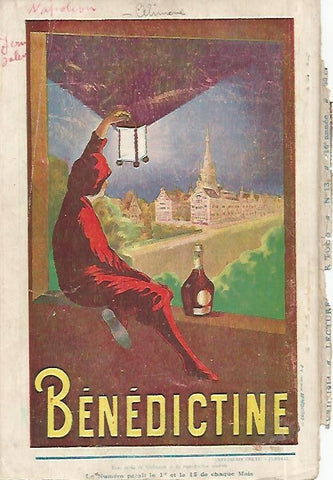 LAMINA 8495: Contraportada de Lectures pour tous del 1 de abril de 1914