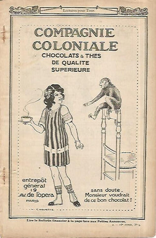 LAMINA 8497: Publicidad de Compagnie Coloniale