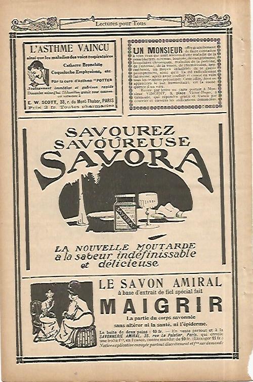 LAMINA 8499: Publicidad de Savora