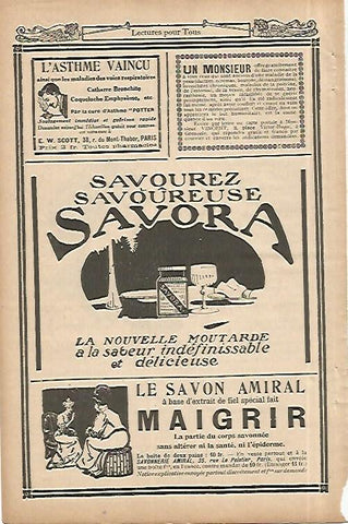 LAMINA 8499: Publicidad de Savora