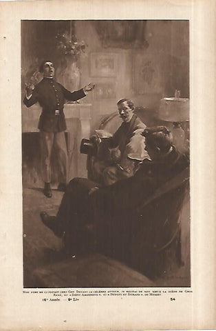 LAMINA 8515: Ilustracion de Musset