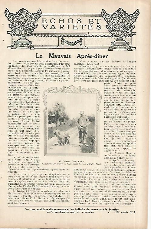 LAMINA 8539: M. Goron Chevalier