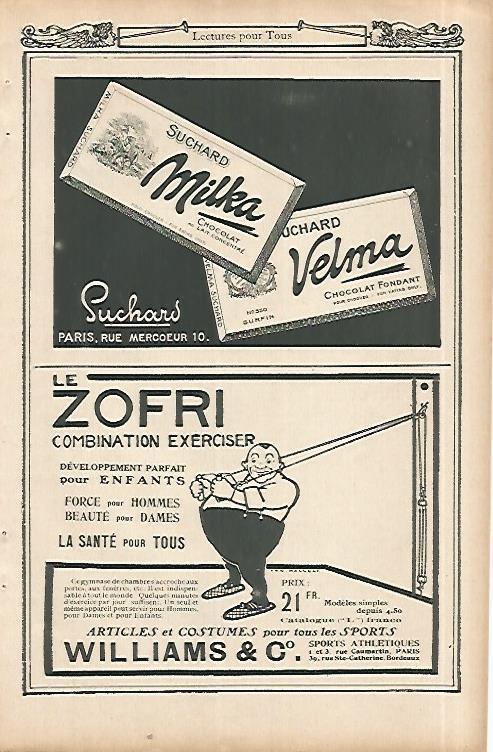 LAMINA 8540: Publicidad de Milka
