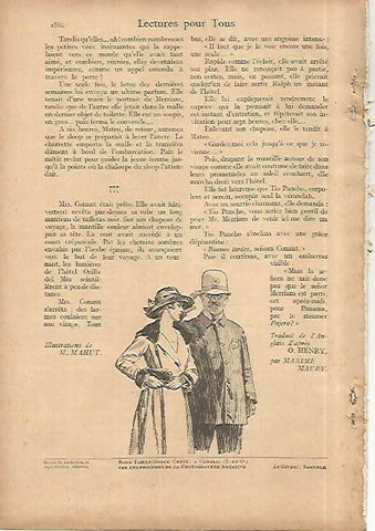LAMINA 8602: Ilustracion de M. Mahut