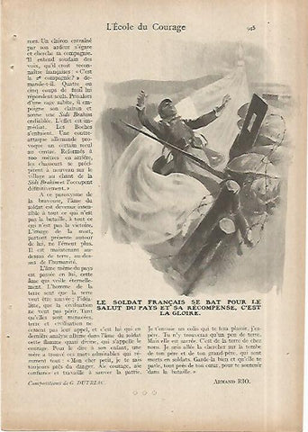 LAMINA 8610: El soldado de Francia
