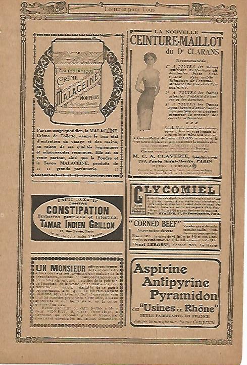 LAMINA 8635: Publicidad de Creme Malaceine