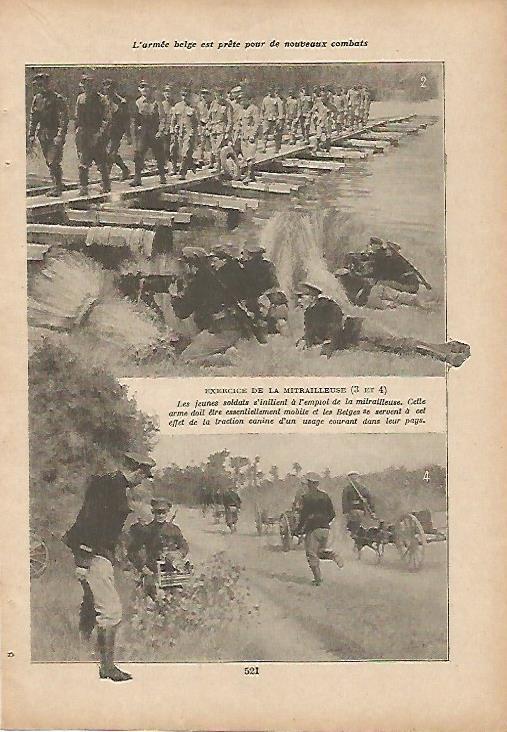 LAMINA 8656: Ejercicios del Ejercito de Belgica