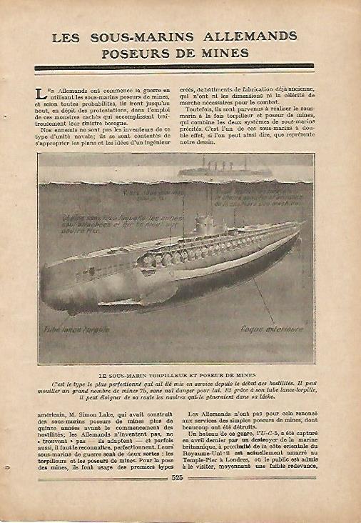 LAMINA 8659: El submarino militar