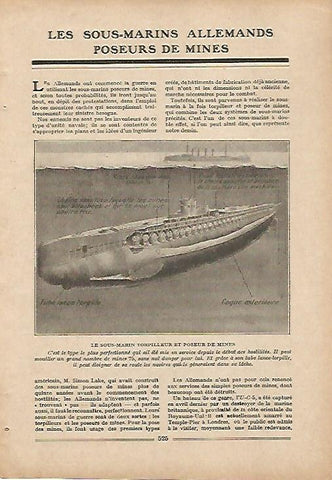 LAMINA 8659: El submarino militar