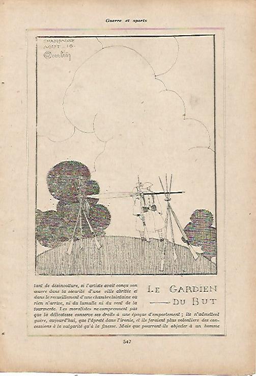 LAMINA 8670: Le gardien du but por Martin
