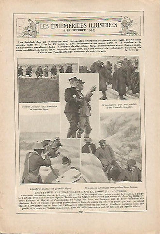 LAMINA 8688: Ofensiva franco inglesa en la Primera Guerra Mundial