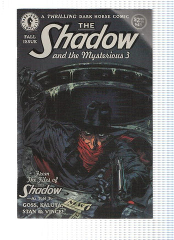SHADOW AND THE MYSTERIOUS 3, Volume 1, Numero 01: Fate's Free Fall - Michael Kaluta (Dark Horse 1994)