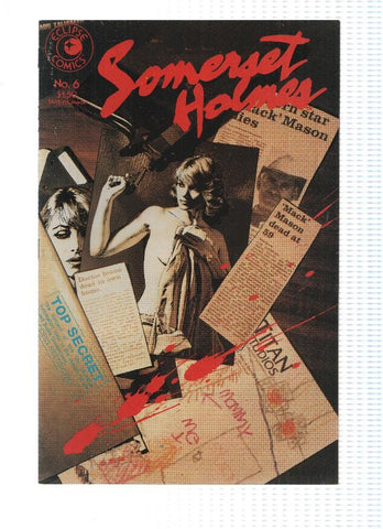 SOMERSET HOLMES, Volume 1: Numero 06 - Bruce Jones (Eclipse Comics 1984)