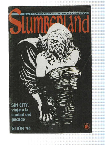 Revista: SLUMBERLAND, El Mundo de la Historieta, Numero 17:  SIN CITY de Frank Miller (Camaleon 1996)