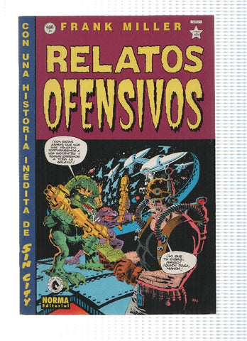 RELATOS OFENSIVOS de Frank Miller (Norma Editorial 1998)