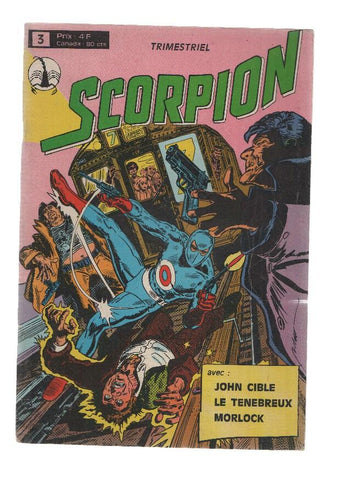 SCORPION, Trimestrel, Numero 03:  Cauchemar, John Cible (Sagedition 1982)