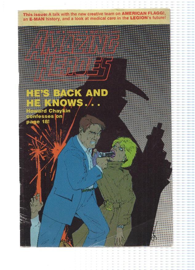 Revista: AMAZING HEROES, Volumen 1: Numero 88 (Fantagraphic Books 1986)