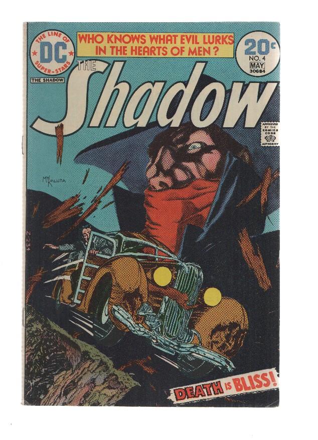 THE SHADOW, Volume 1, Numero 04: Death is Bliss! (DC 1974)
