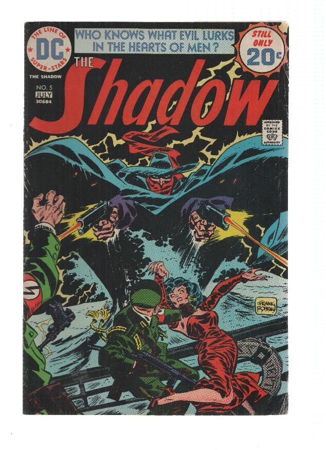 THE SHADOW, Volume 1, Numero 05: Night of Neptune's Death! (DC 1974)