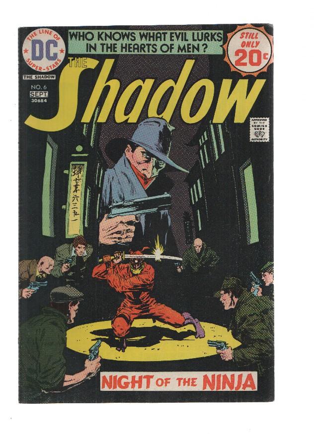 THE SHADOW, Volume 1, Numero 06: Night of the Ninja (DC 1974)