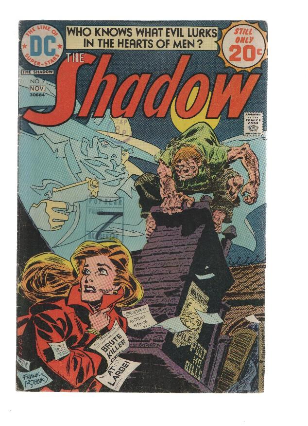 THE SHADOW, Volume 1, Numero 07: The Night of the Beast (DC 1974)