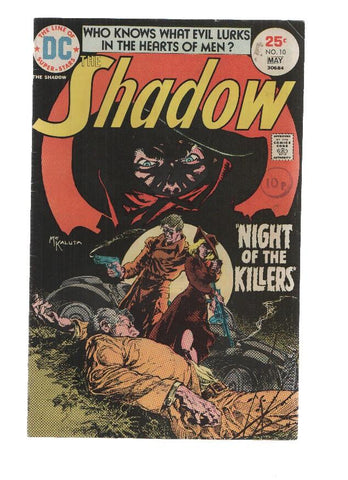 THE SHADOW, Volume 1, Numero 10: The Night of the Killers! (DC 1975)