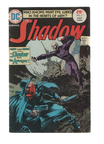 THE SHADOW, Volume 1, Numero 11: The Night of the Avenger! (DC 1975)