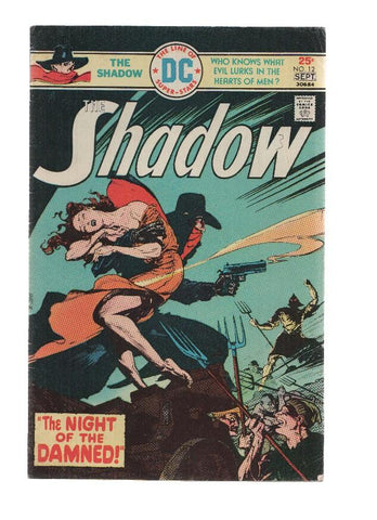 THE SHADOW, Volume 1, Numero 12: The Night of the Damned! (DC 1975)