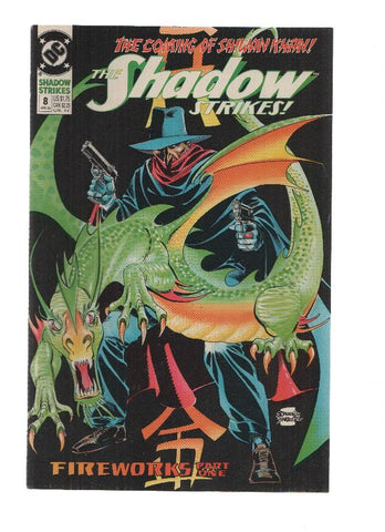 THE SHADOW STRIKES, Volume 1, Numero 08: Fireworks 1 (DC 1990)