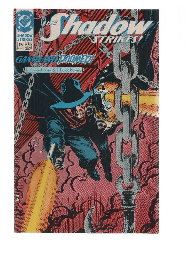 THE SHADOW STRIKES, Volume 1, Numero 15: The Slaughterhouse (DC 1991)